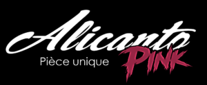 Logo Alicanto pink watch