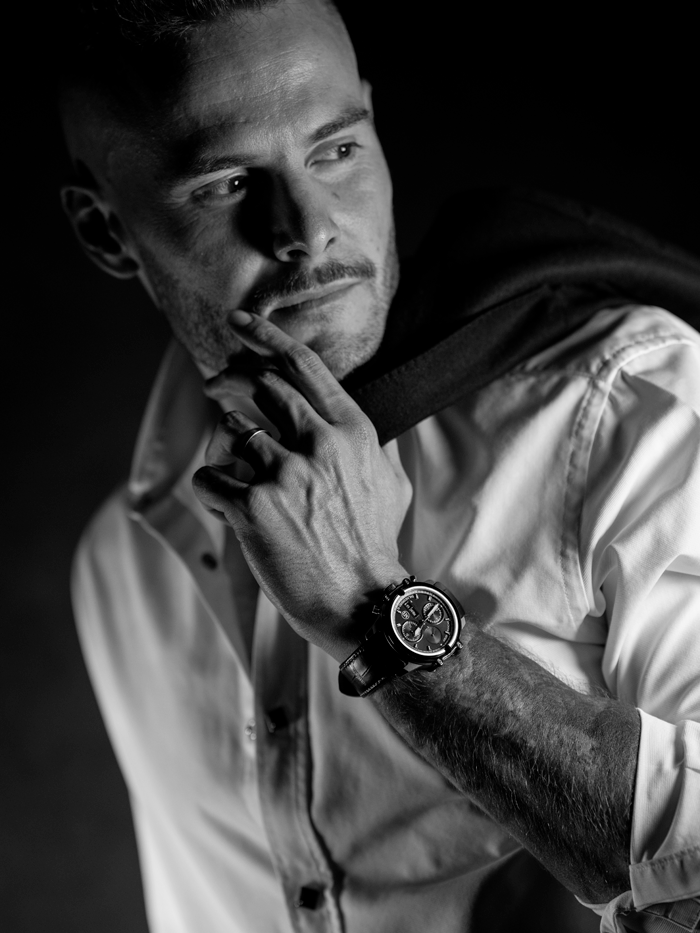 Thunderbird III Chronograph by MB Watches, limited edition of 100 pieces, numbered on the case back